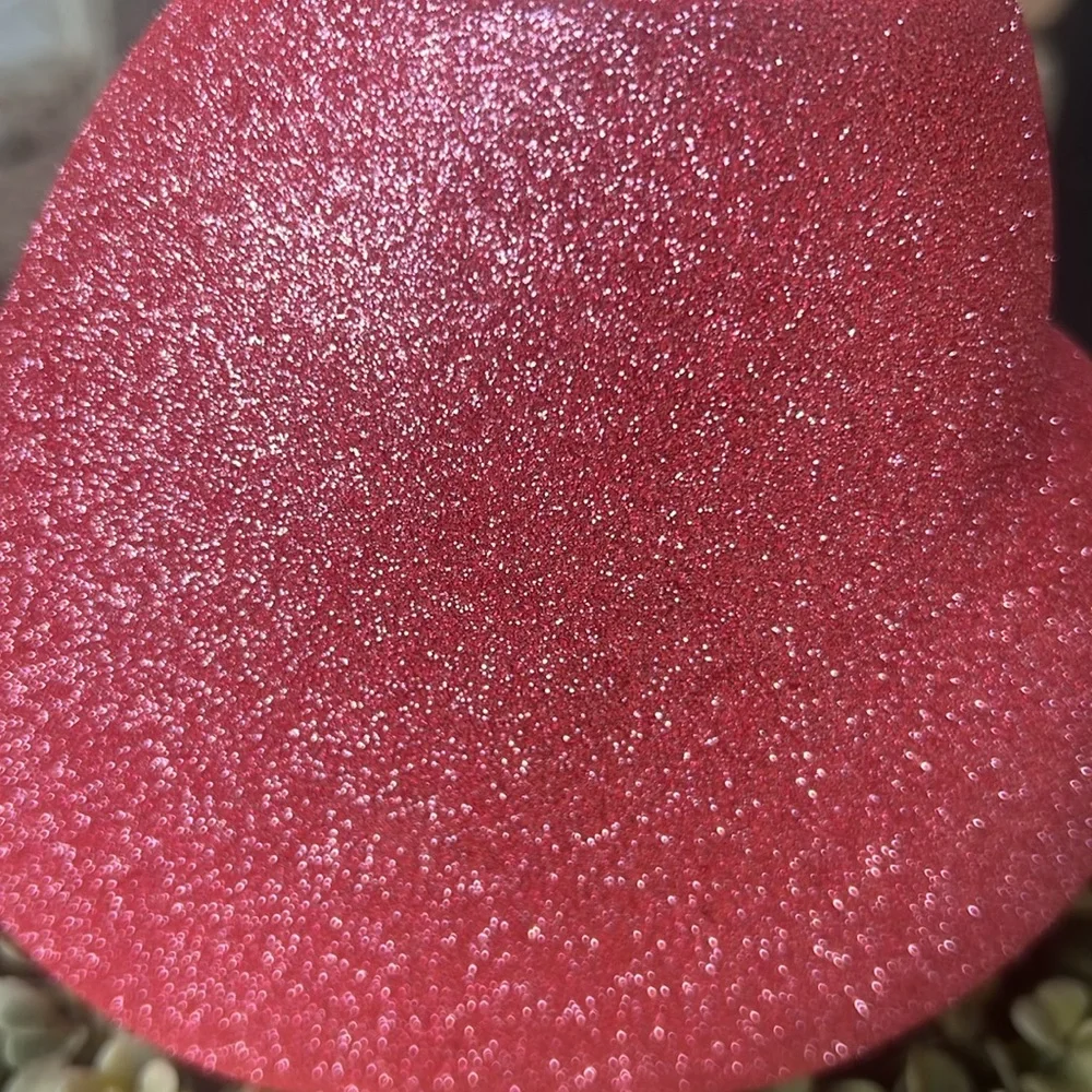 Cute💕💄pink glitter HEY BABE. BRUSH HOLDER!